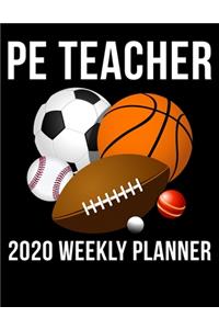 P. E. Teacher 2020 Weekly Planner
