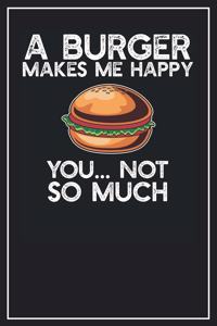 A Burger makes me happy You... not so much