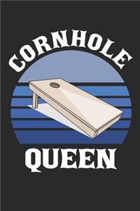 Blue Cornhole Queen