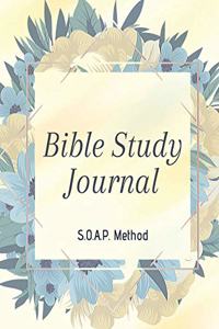 SOAP Bible Study Journal-Easy & Simple Guide to Scripture Journaling-Bible Study Workbook 100 pages Book 9