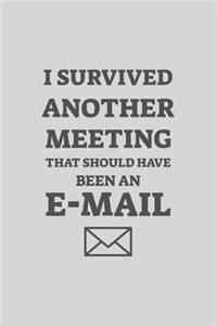I Survived Another Meeting That Should Have Been An Email