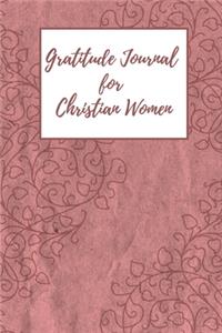 Gratitude Journal for Christian Women