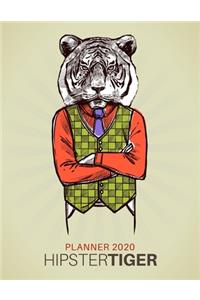 Hipster Tiger Planner 2020