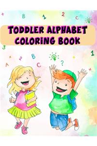 Toddler Alphabet Coloring Book