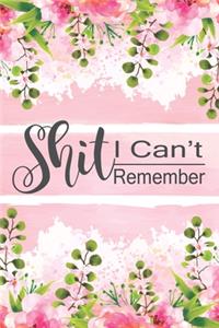 Shit I Can't Remember