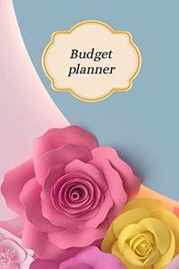 Budget Planner: budget planner weekly and monthly 6x9 inch with 122 pages Cover Matte