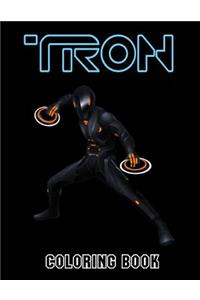 Tron Coloring Book: Coloring Book for Kids and Adults, This Amazing Coloring Book Will Make Your Kids Happier and Give Them Joy
