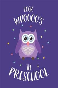 Look Whoooo's In Preschool