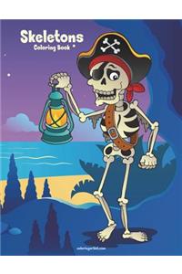 Skeletons Coloring Book 1