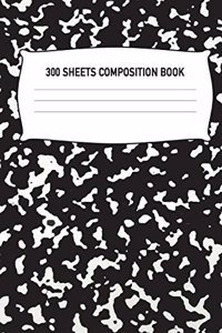 300 Sheets Composition Book