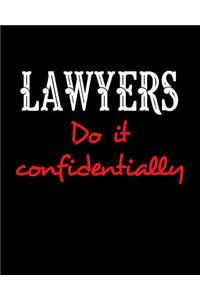 Lawyers Do It Confidentially