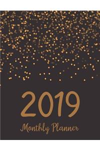 2019 Monthly Planner 8.5 x 11
