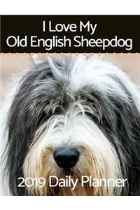 I Love My Old English Sheepdog