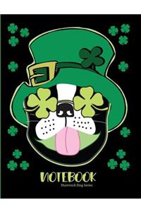 Notebook Shamrock Dog Series