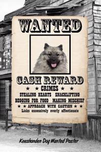 Keeshonden Dog Wanted Poster