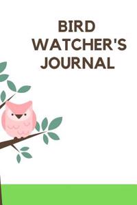 Bird Watcher's Journal
