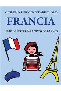 Libro de pintar para niños de 4-5 años. (Francia)