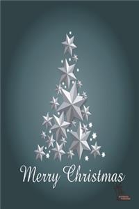 Notebook Paradise: Starry Merry Christmas Tree