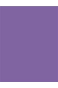 Deluge Purple 101 - Lined Notebook