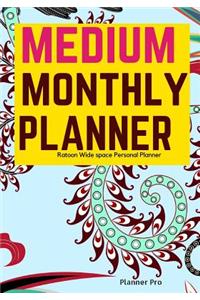 Ratoon Medium Monthly Planner