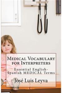 Medical Vocabulary for Interpreters