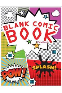 Blank Comic Book Panelbook