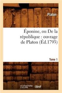 Éponine, ou De la république