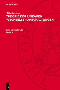 Theorie der linearen Wechselstromschaltungen