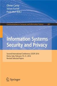 Information Systems Security and Privacy