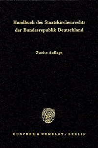 Handbuch Des Staatskirchenrechts Der Bundesrepublik Deutschland