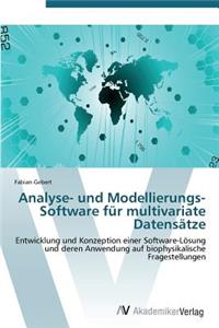 Analyse- Und Modellierungs-Software Fur Multivariate Datensatze