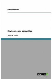 Environmental accounting