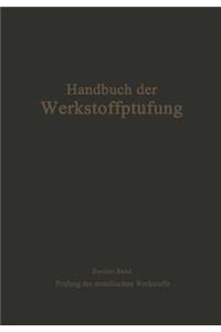 Die Prüfung Der Metallischen Werkstoffe