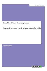 Improving mathematics instruction for girls