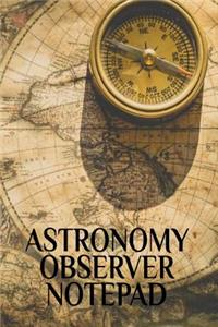 Astronomy Observer Notepad