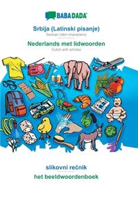BABADADA, Srbija (Latinski pisanje) - Nederlands met lidwoorden, slikovni rečnik - het beeldwoordenboek