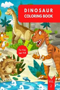 Dinosaur Coloring Book for Kids