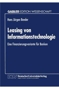 Leasing Von Informationstechnologie