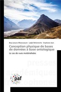 Conception Physique de Bases de Données À Base Ontologique