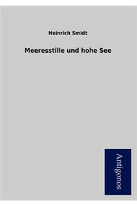 Meeresstille Und Hohe See