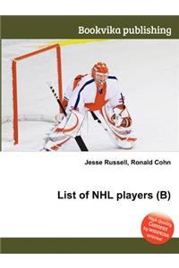 List of NHL Players (B)