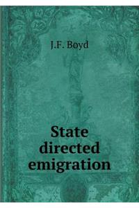 State Directed Emigration