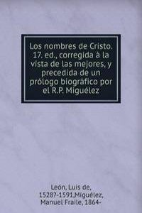 Los nombres de Cristo
