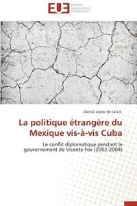 La Politique Étrangère Du Mexique Vis-À-VIS Cuba