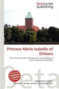 Princess Marie Isabelle of Orleans
