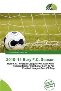 2010-11 Bury F.C. Season