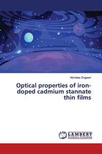 Optical properties of iron-doped cadmium stannate thin films