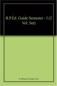 Bped Guide 1 Sem Set Of 2 Vol