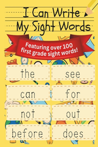 I Can Write My Sight Words