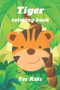 Tiger Coloring book for kids